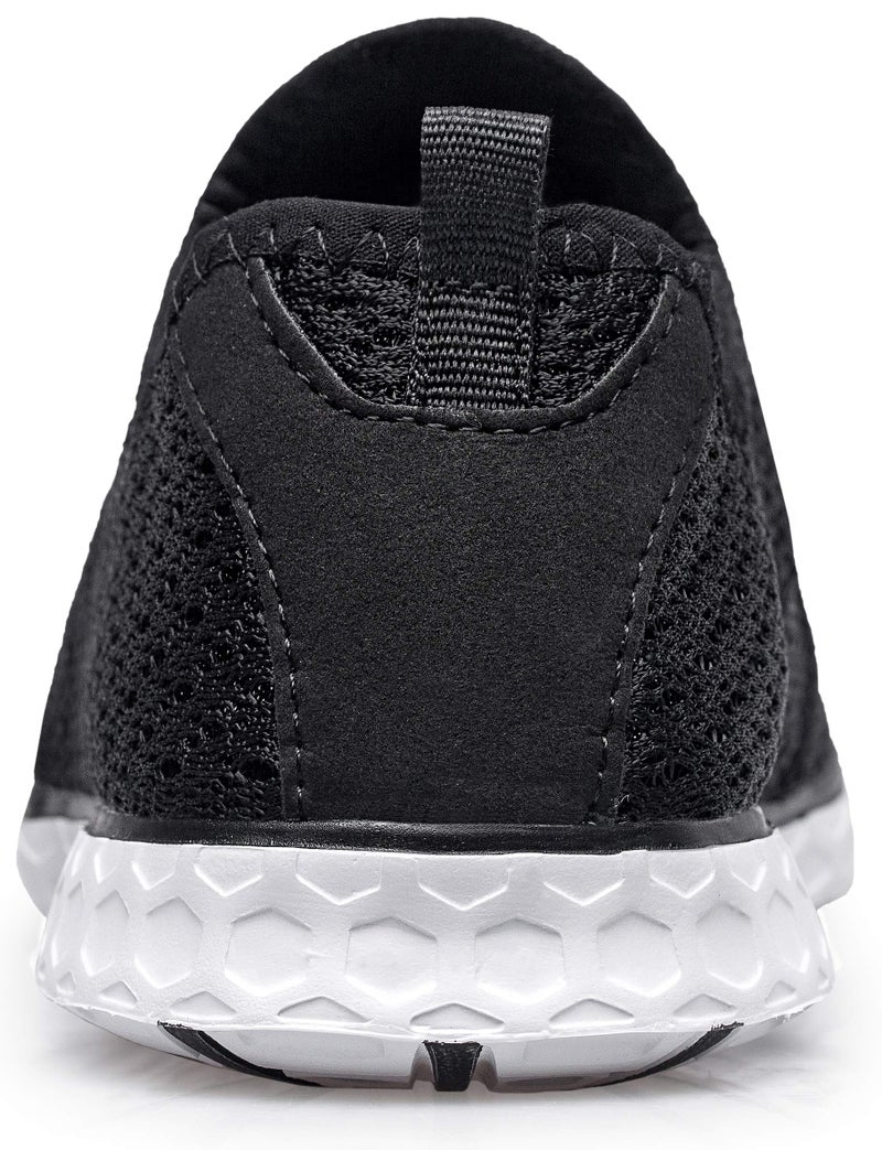 DOUSSPRT Women's Water Shoes Quick Drying Sports Aqua Shoes Black Size 8 - Image 4
